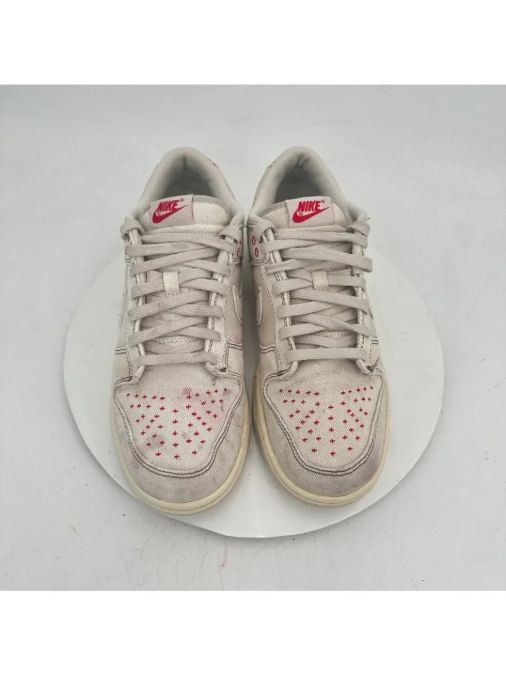 Nike Dunk Low Sashiko Men Size 11 DV0834-100 Denim Orewood Brown White Shoes